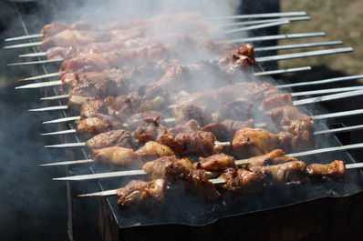 Shashlik, Uzbek Cuisine