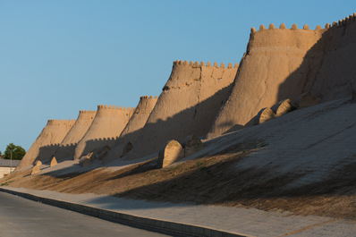 Itchan-Kala Walls, Khiva
