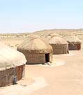 Pictures of Ayaz-Kala yurts